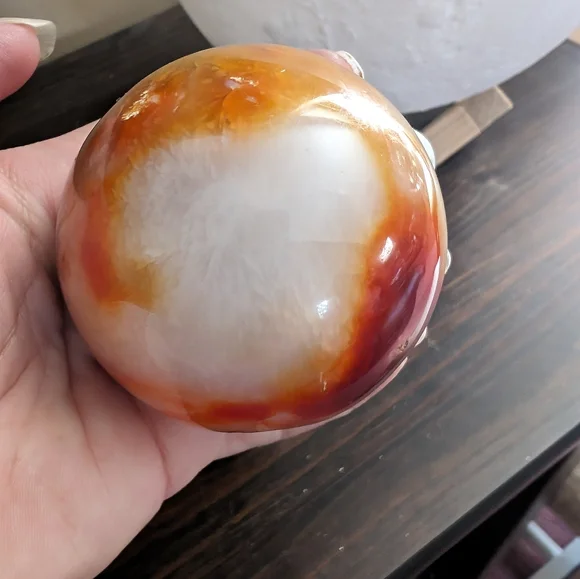 Carnelian Sphere - Picture 3 of 5